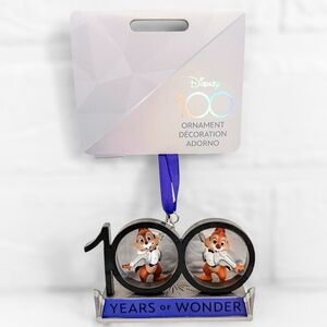 New Disney 100 Years of Wonder Chip and Dale Ornament